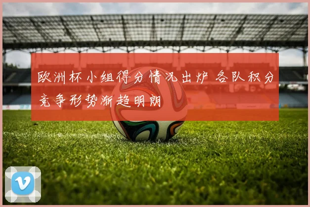 欧洲杯小组得分情况出炉 各队积分竞争形势渐趋明朗